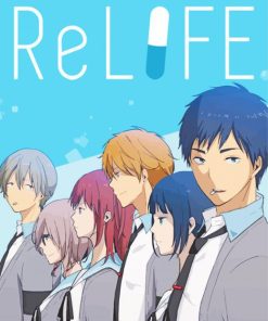 Anime Poster Relife Paint By Number