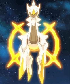 Arceus Pokemon Paint By Number