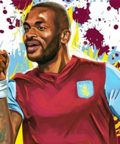 Aston Villa Player Paint By Number