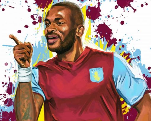 Aston Villa Player Paint By Number