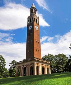 Bell Tower Unc Paint By Number