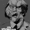 Black And White The Elephant Man Poster Paint By Number