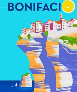 Bonifacio France Poster Paint By Number