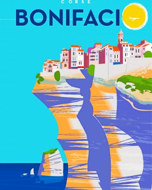 Bonifacio France Poster Paint By Number