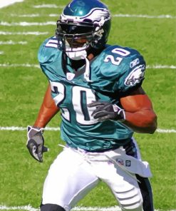 Brian Dawkins American Football Paint By Number