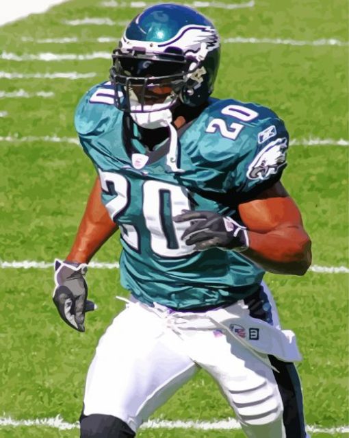 Brian Dawkins American Football Paint By Number