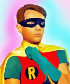 Burt Ward Illustration Paint By Number