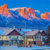 Canada Canmore Town Paint By Number