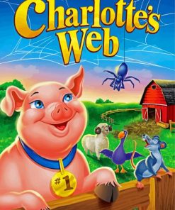 Charlottes Web Animation Poster Paint By Number