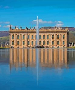 Chatsworth House England Paint By Number