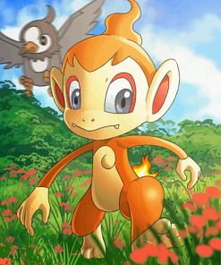 Chimchar Paint By Number