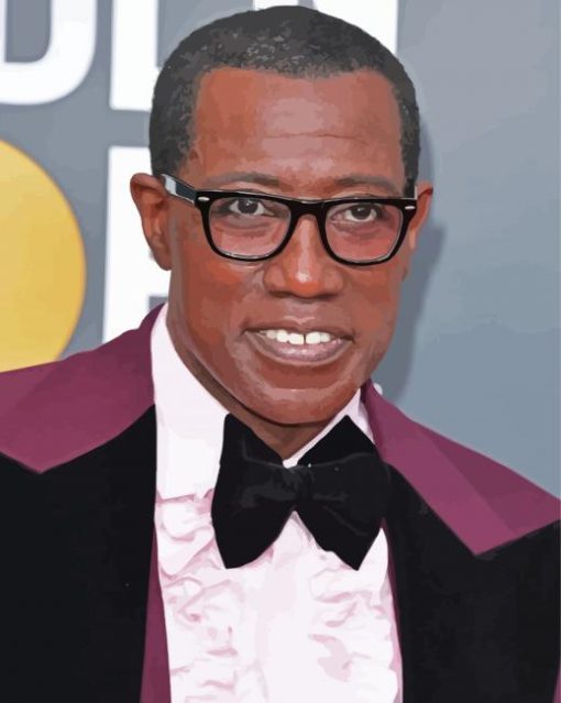 Classy Wesley Snipes Paint By Number