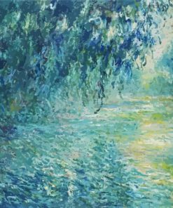 Claude Monet Morning On The Seine Paint By Number