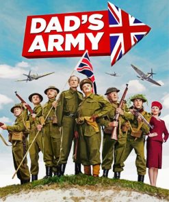 Dad's Army Poster Paint By Number