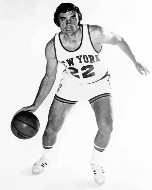 Dave DeBusschere Basketballer Paint By Number