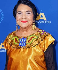 Dolores Huerta Paint By Number