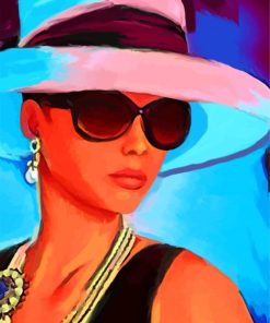 Elegant Lady Art Paint By Number