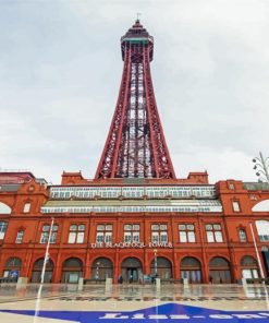 England Blackpool Tower Paint By Number