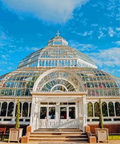 England Palm House Paint By Number