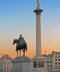 England Trafalgar Square Paint By Number