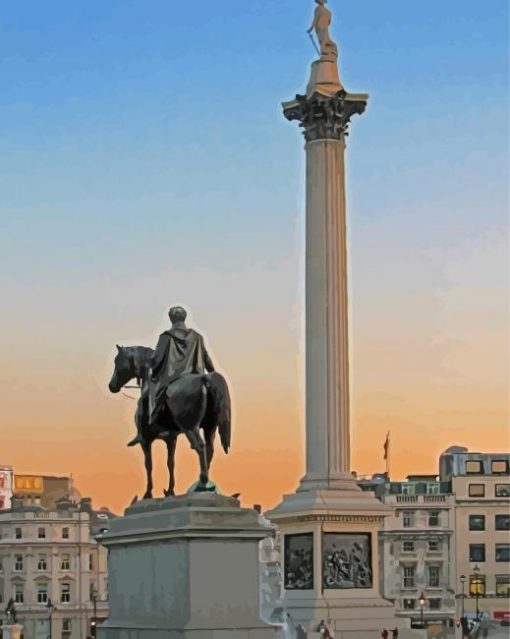 England Trafalgar Square Paint By Number