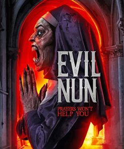 Evil Nun Poster Paint By Number