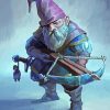 Fantasy Gnome Art Paint By Number