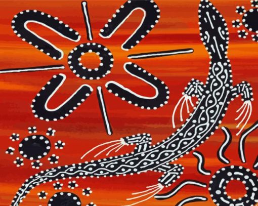 Goanna Art Paint By Number