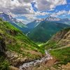 Going To The Sun Road Montana Paint By Number