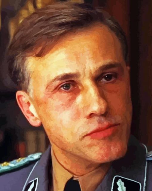 Hans Landa Character Paint By Number