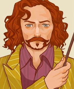 Harry Potter Sirius Black Paint By Number