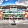 Herbert Chapman Statue In Front Of Emirates Stadium Paint By Number