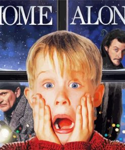 Home Alone Movie Poster Paint By Number