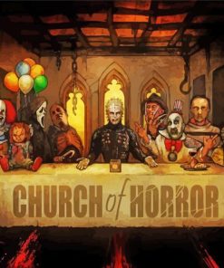 Horror The Last Supper Paint By Number