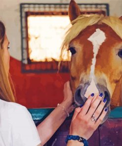 Horse With Human Paint By Number