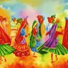 Indian Festival Art Paint By Number