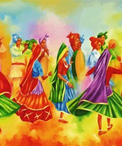 Indian Festival Art Paint By Number