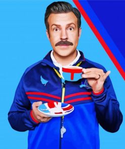 Jason Sudeukis Ted Lasso Paint By Number