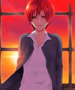 Karma Akabane Anime Boy Paint By Number