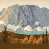 Kootenay Nationaal Park In Canada Poster Paint By Number