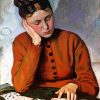 La Tireuse De Cartes By Frederic Bazille Paint By Number