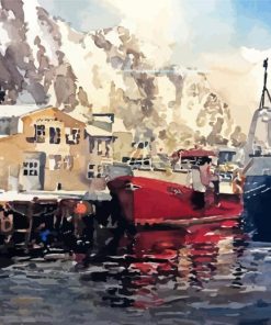 Lars Lerin Harbour Paint By Number