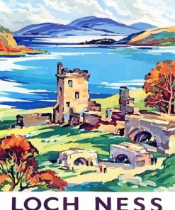 Loch Ness Scotland Paint By Number