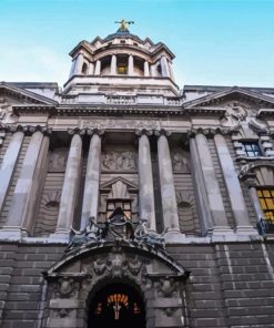 London England Old Bailey Paint By Number