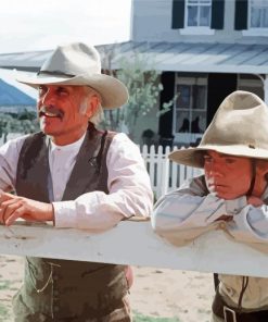 Lonesome Dove Movie Characters paint By Number