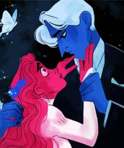 Lore Olympus Persephone And Hades Paint By Number