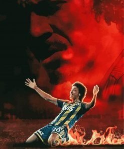 Luiz Gustavo Poster Paint By Number