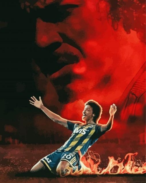 Luiz Gustavo Poster Paint By Number