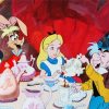 Mad Hatter Tea Party Alice In Wonderland Paint By Number