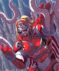 Marvel Omega Red Paint By Number